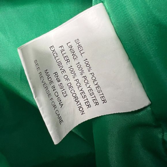 US polo snowsuit 3/6 months hooded puffer covered feet hands blue winter jacket - Picture 7 of 8